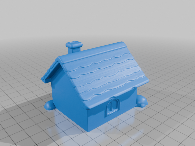 Charming Cottage Style Pet Hide for Small Animals and Reptiles StarForge Kits 3D Print STL File
