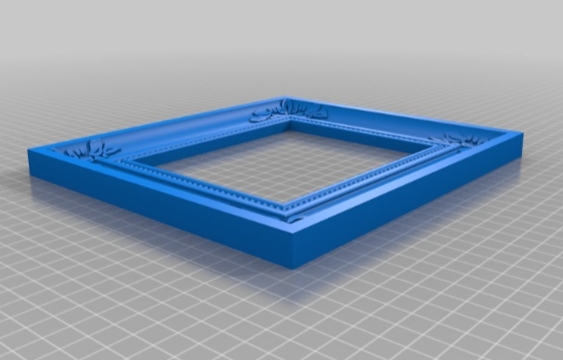 Miniatura 9 do modelo 3D Modular Picture Frame – Assorted Sizes