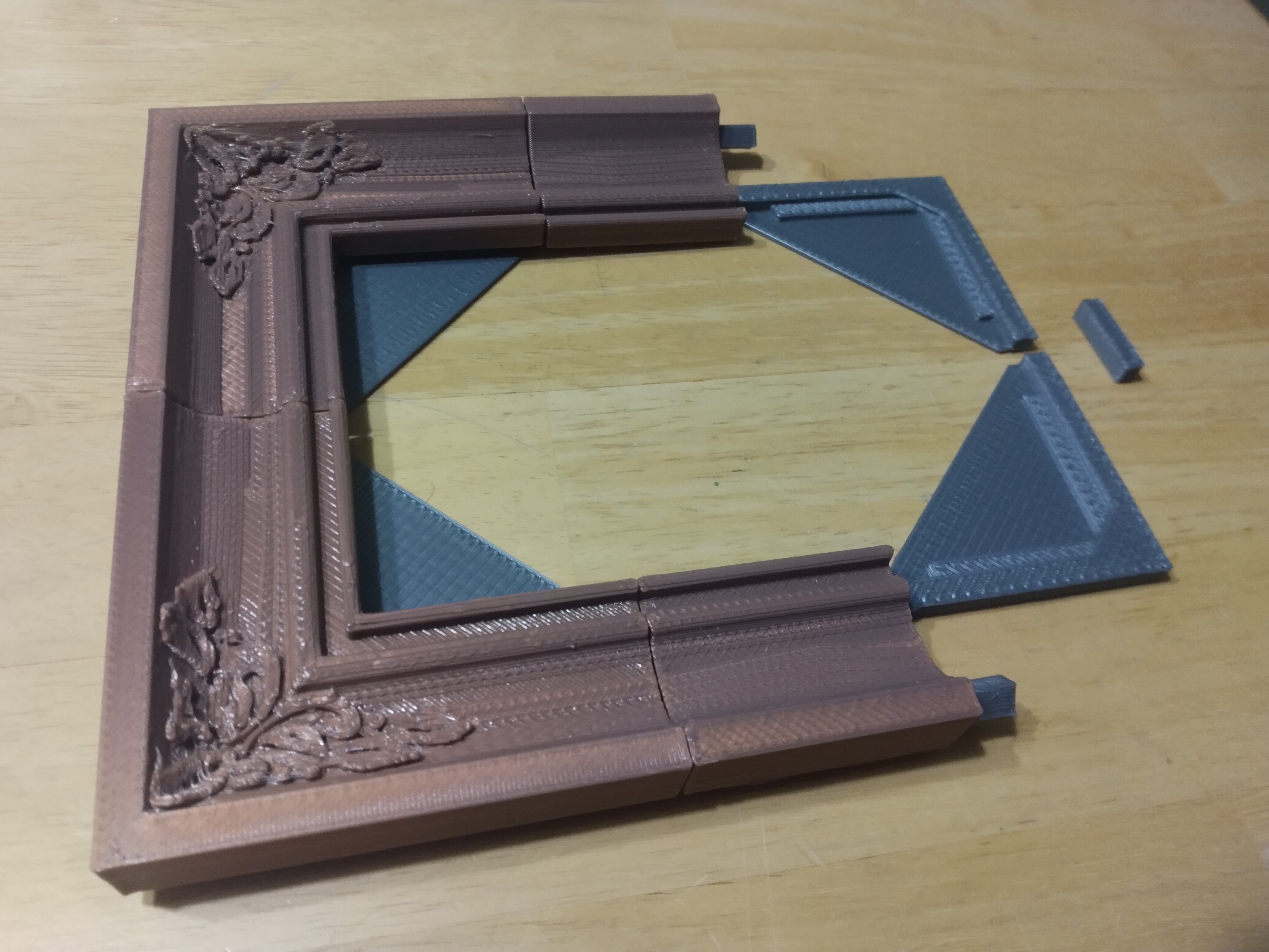 Miniatura 2 do modelo 3D Modular Picture Frame – Assorted Sizes
