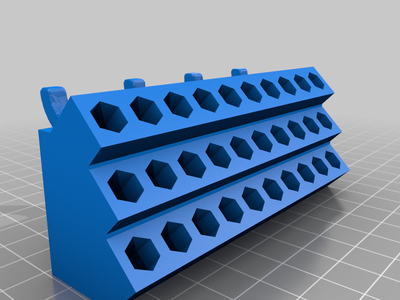 hex bit peg mount shallow