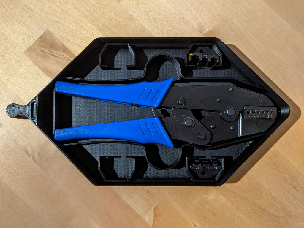 Box for HS-type crimping tool (also sold as Klein Tools 3005CR)