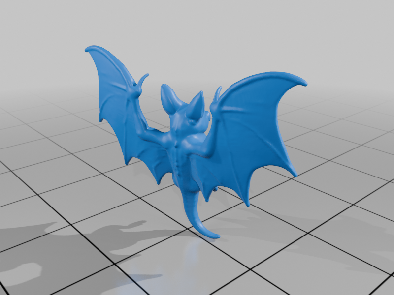 28mm Sci-Fi Mischievous Bat for Enchanted Encounters StarForge Kits 3D Print STL File