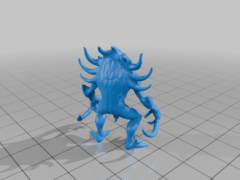 28mm Sci-Fi Sinister Alien Entity for RPG Scenarios StarForge Kits 3D Print STL File