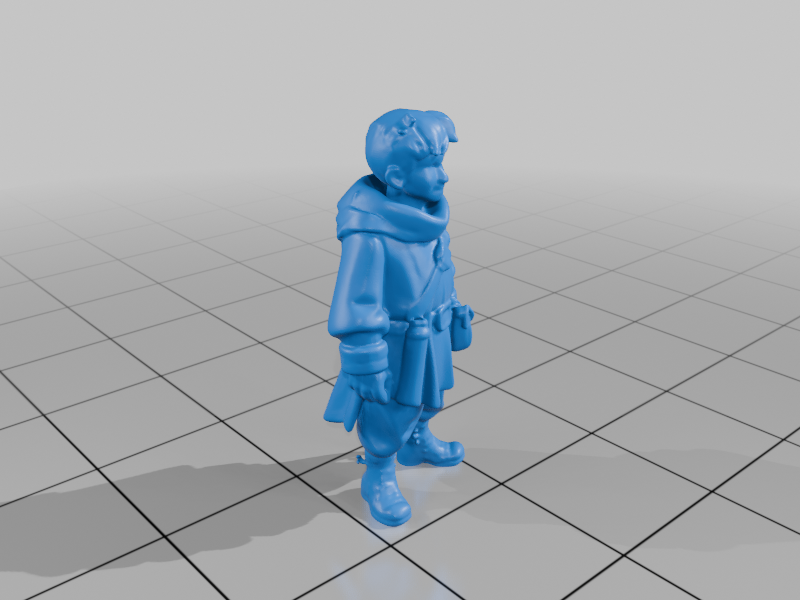 28mm DND Fantasy Terrain Playful Child Adventurer StarForge Kits 3D Print STL File