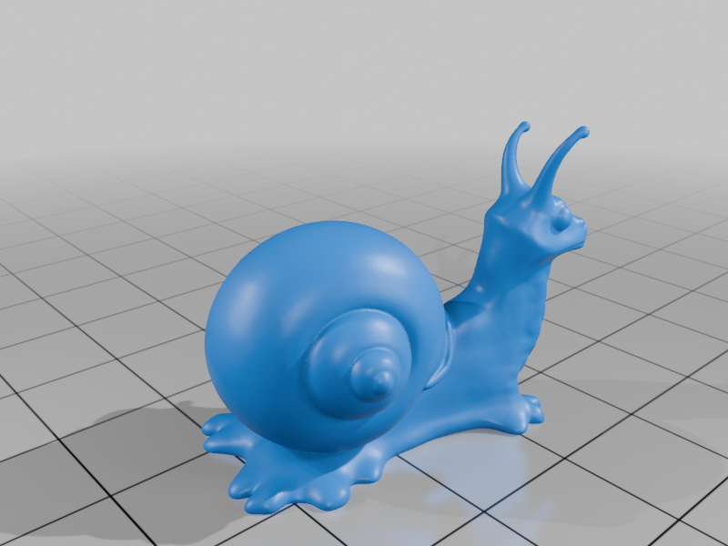 28mm DND Enchanted Snail Fantasy Miniature StarForge Kits 3D Print STL File