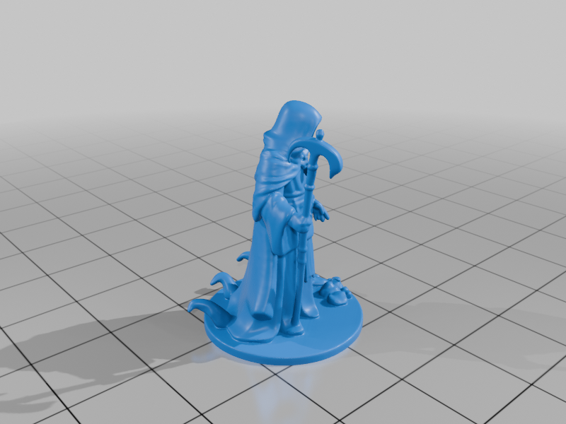 28mm DND Mysterious Faceless Sorcerer of the Dark Forest StarForge Kits 3D Print STL File