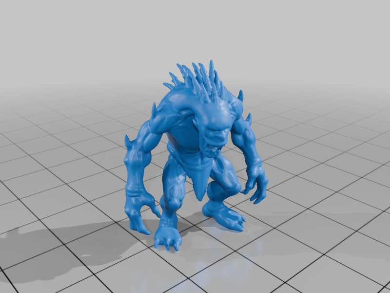 28mm DND Savage Fiendish Creature Fantasy Miniature StarForge Kits 3D Print STL File