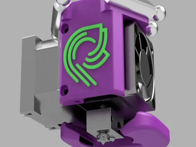 E3D Hemera Effector Mount for Delta Printers