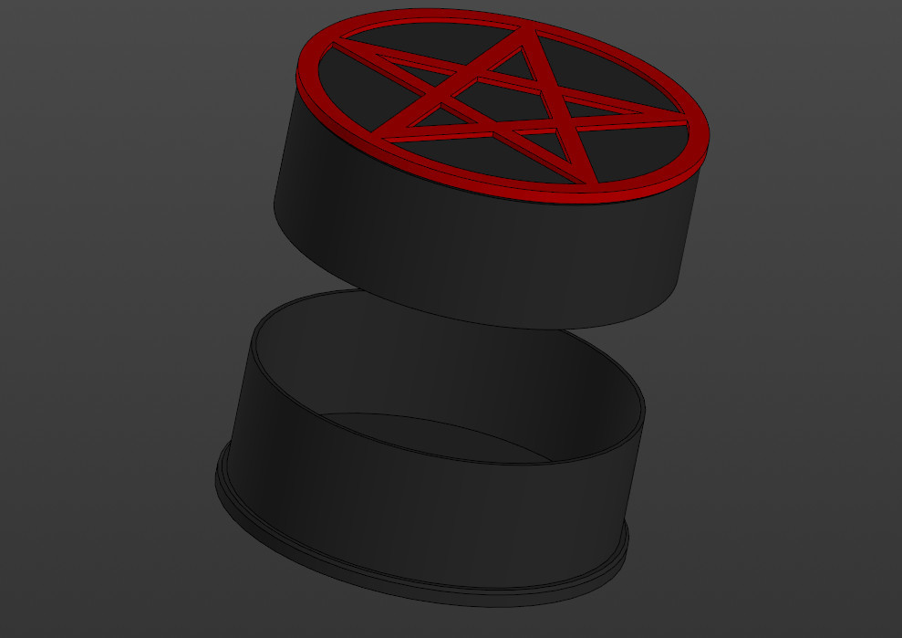 Miniatura 4 do modelo 3D Black Magic Box