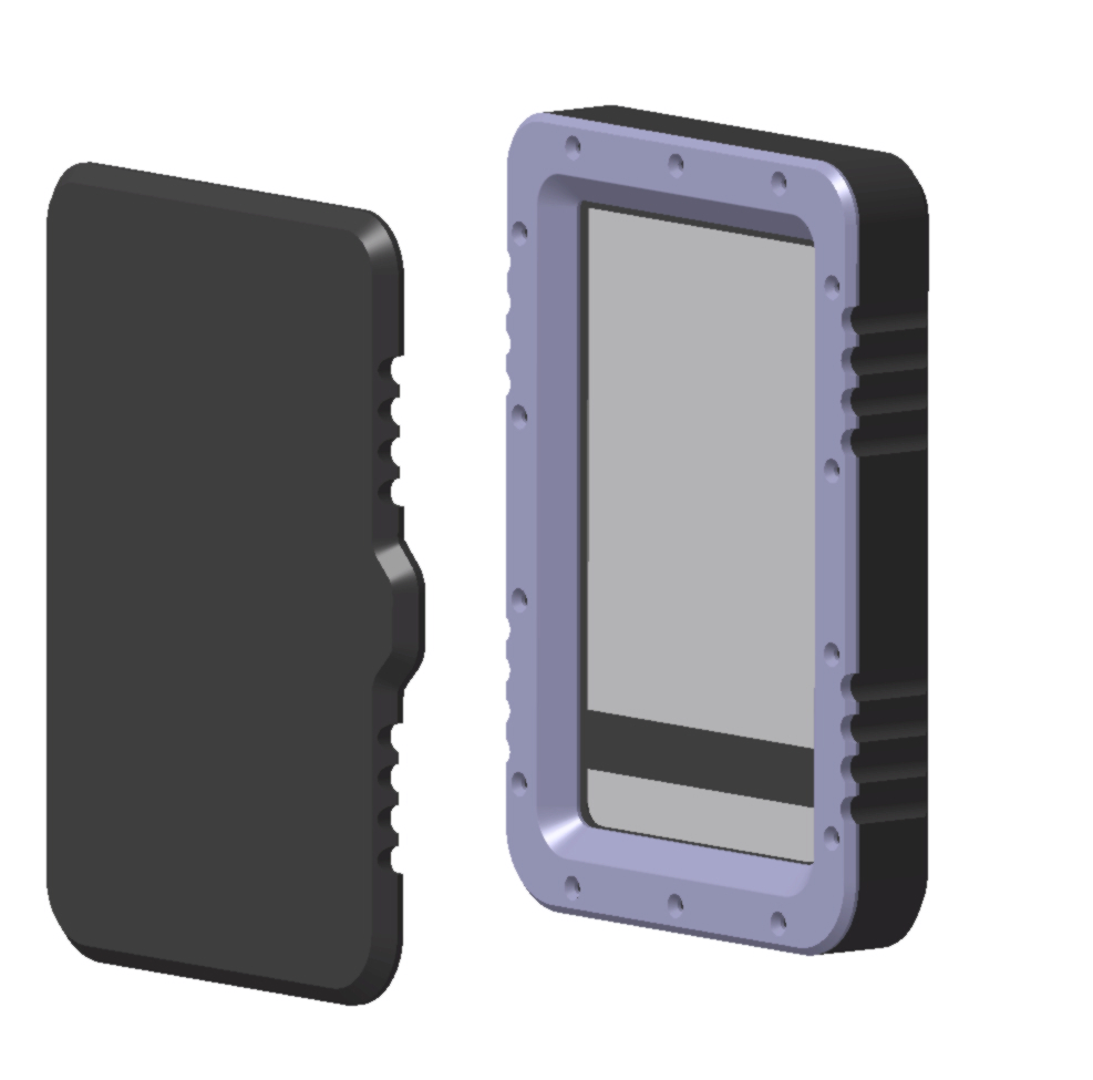 Rugged Case for Pocket Book Touch Lux 3