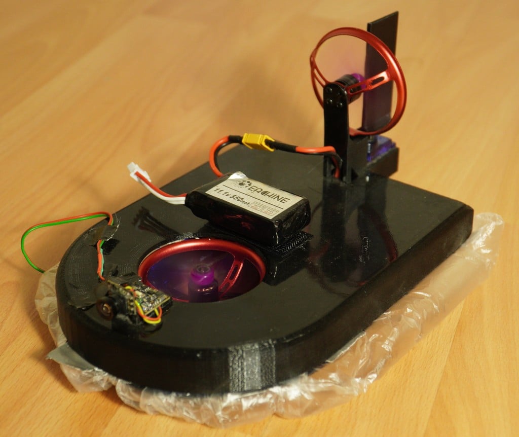 Tiny FPV Hovercraft (2"/50mm prop, 1106 Motor, high speed)