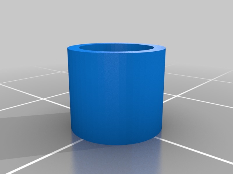 Miniatura 2 do modelo 3D Parametric hotbed spring guide