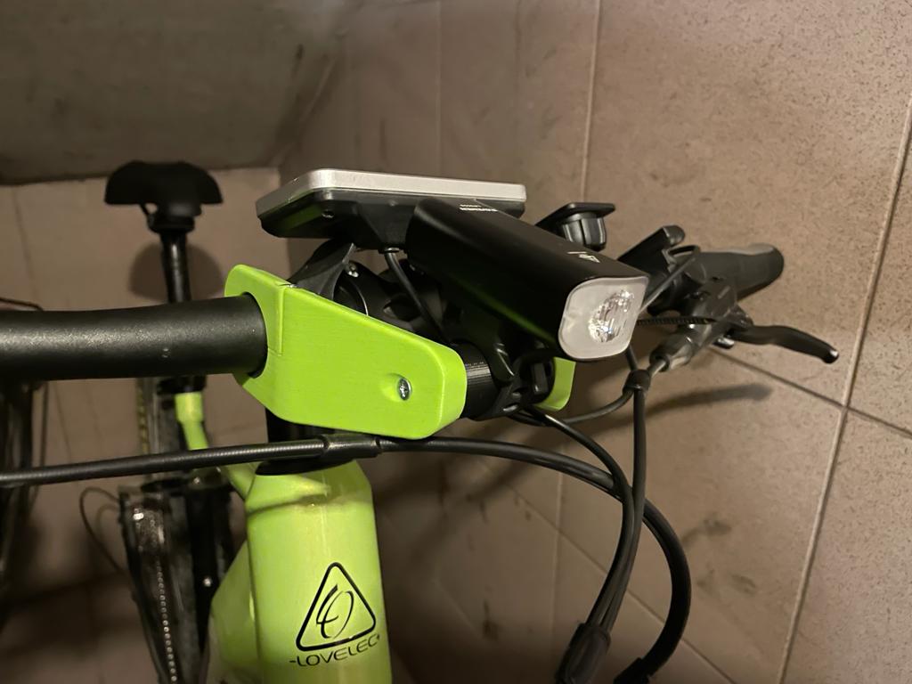 Bike sales lamp holder