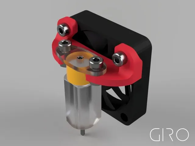 GIRO.remix - 40mm Fan BLTouch Mount