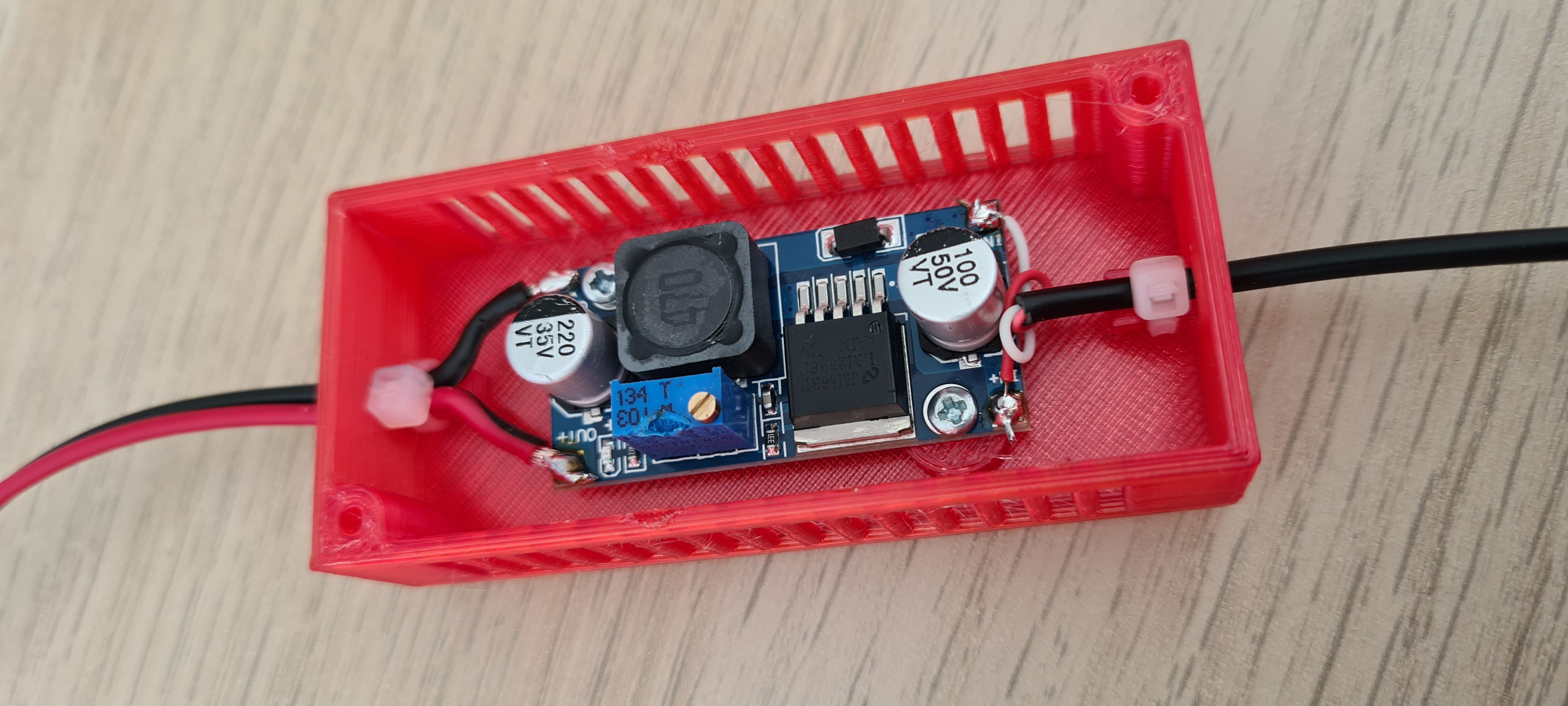 Case LM2596 by cucky | Download free STL model | Printables.com