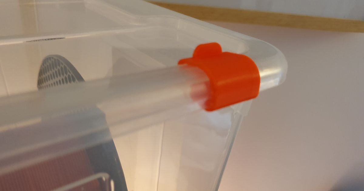 IKEA Samla 22L Lid fastener by Charles Coonz Download free STL model