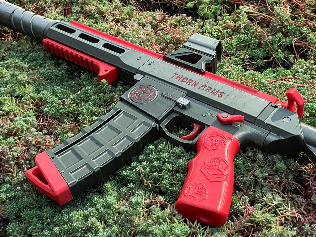 ERM-15 - A 3D Printable AR-15 Platform Toy Rifle (Working)! - Redesign of the ME-15 — miniatura 2