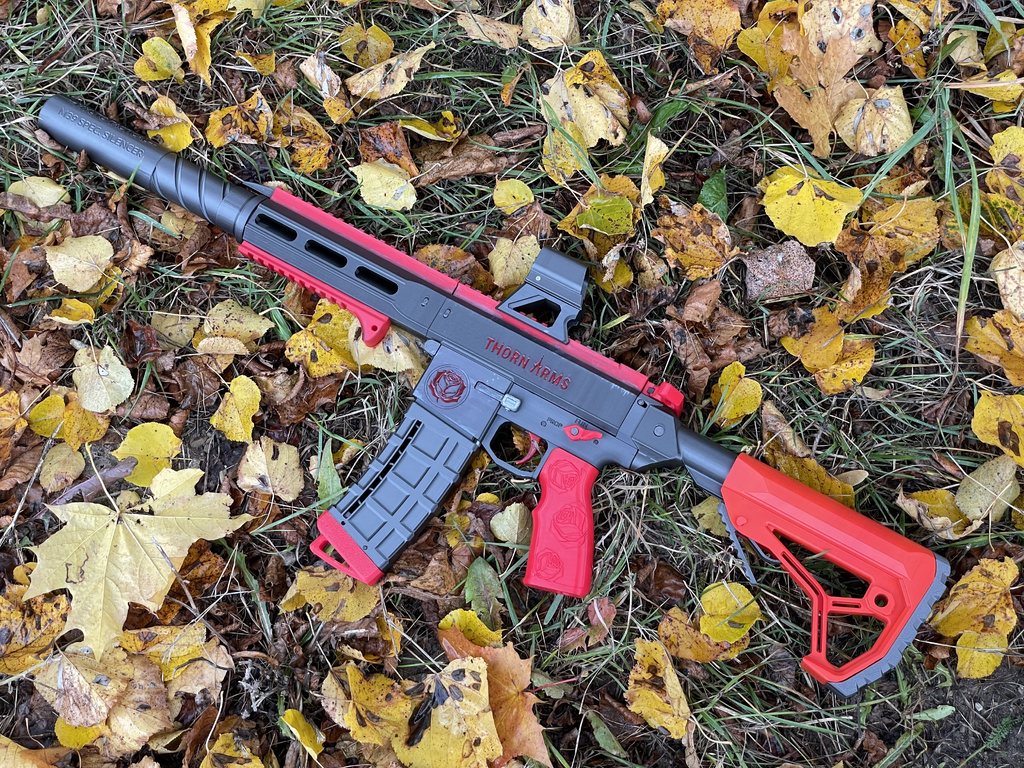 ERM-15 - A 3D Printable AR-15 Platform Toy Rifle (Working)! - Redesign of the ME-15 — miniatura 3