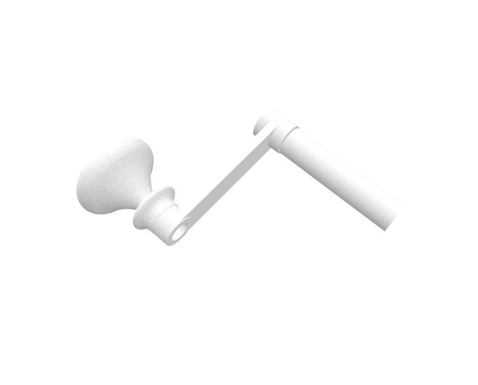 Miniatura 2 do modelo 3D Clock Winder for 3D Printed Clock
