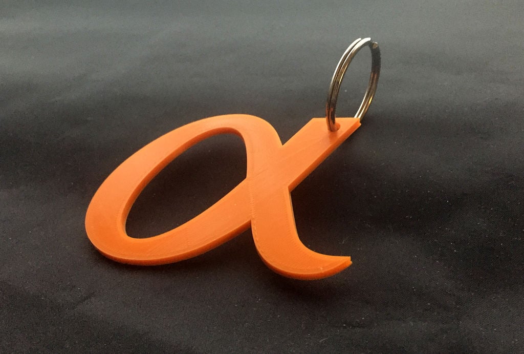 Sony Alpha Keychain