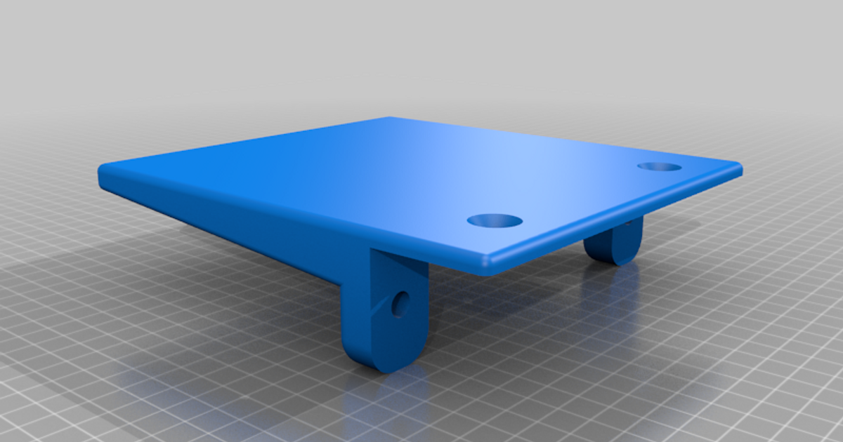 4040 keyboard mouse tray by TFork Download free STL model