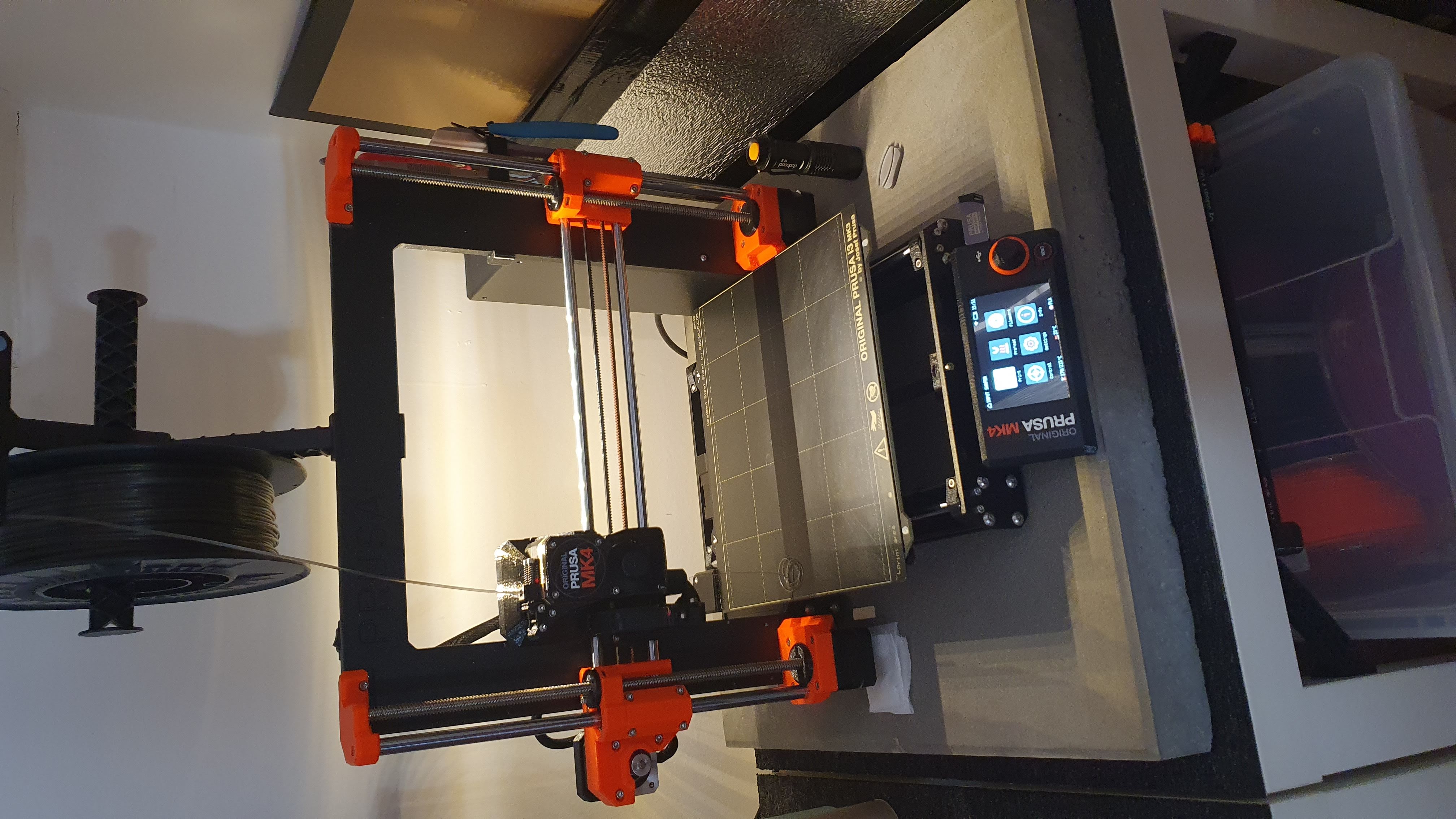 Prusa Livarno LED strip mount