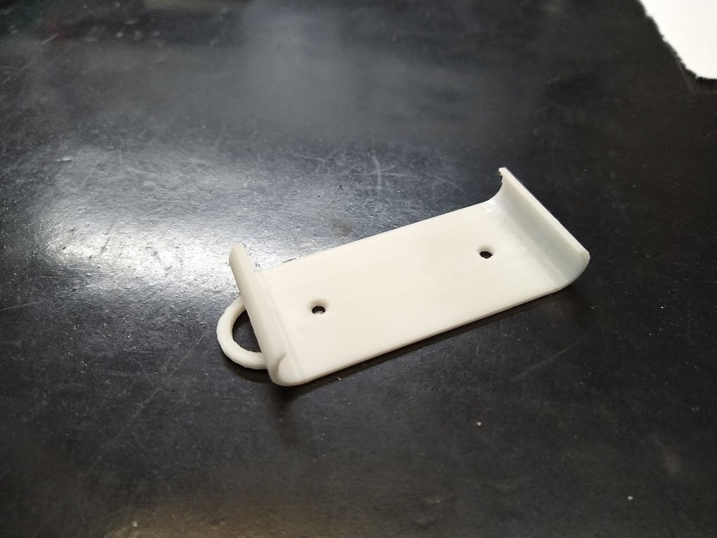Miniatura 3 do modelo 3D Xiaomi Thermometer mount w\loop