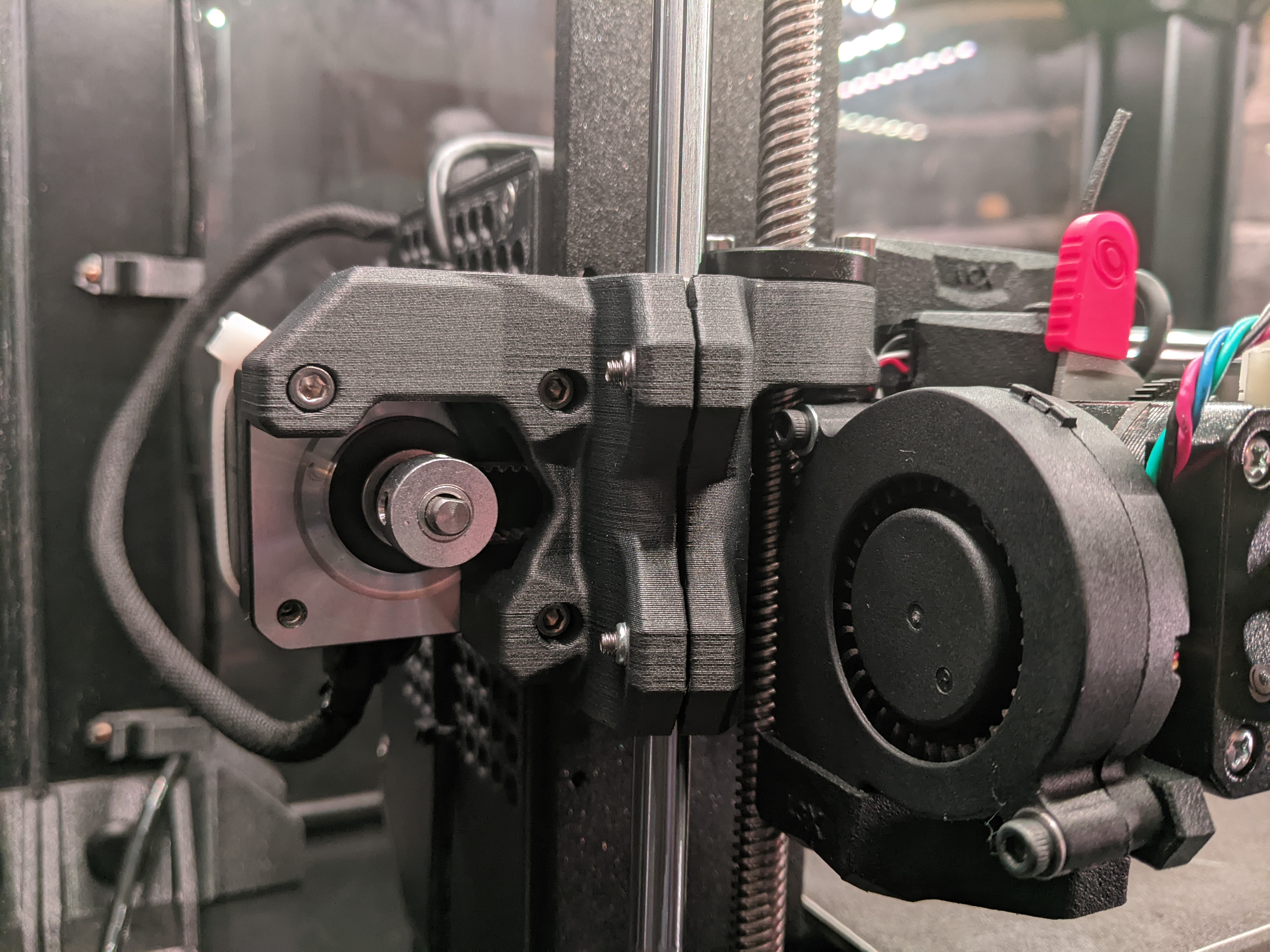 MK3S+ LGX Shortcut Compatible X-Axis Upgrade with Tensioner (Bear-Derived)
