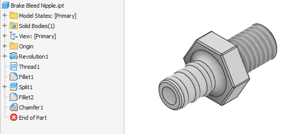 SRAM Brake Bleed Nipple