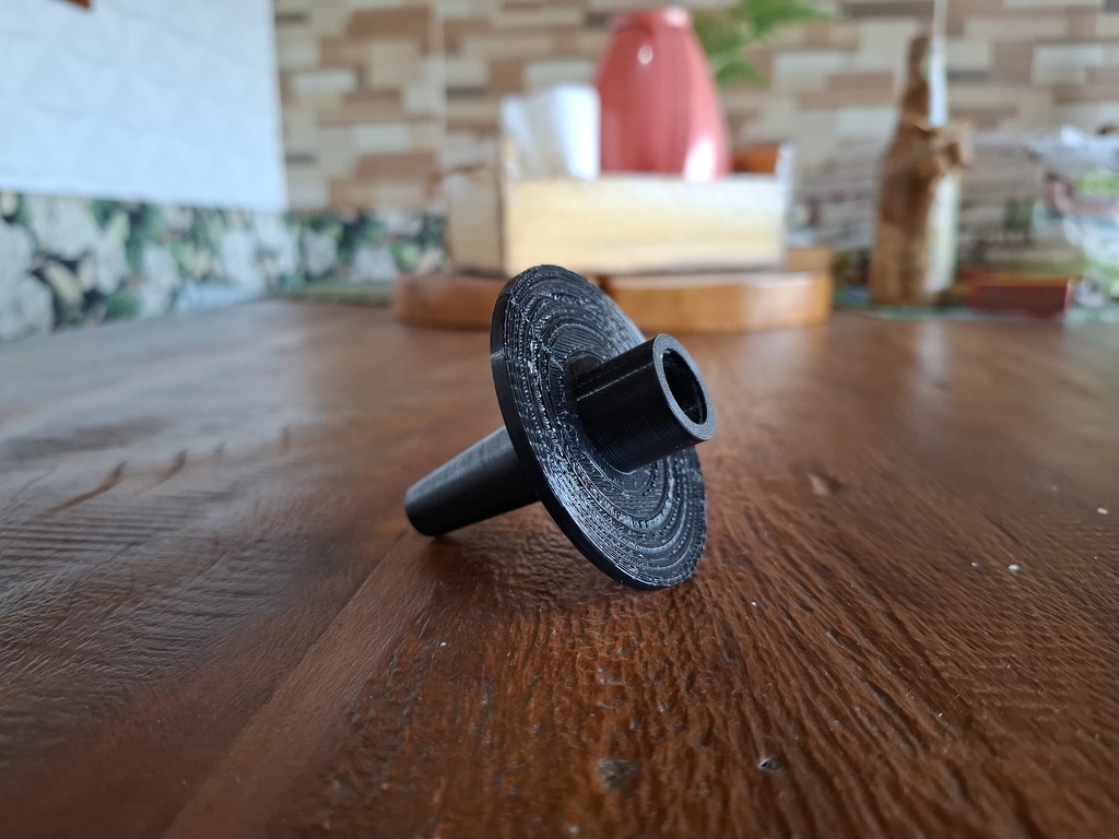 Bottle Mounted Taper Candle Holder