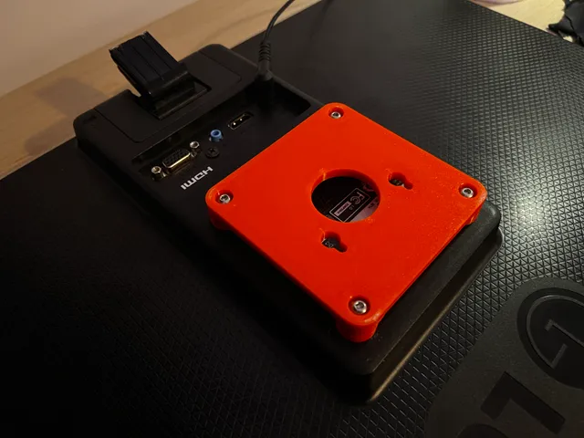 Vesa 75 low profile wall mount