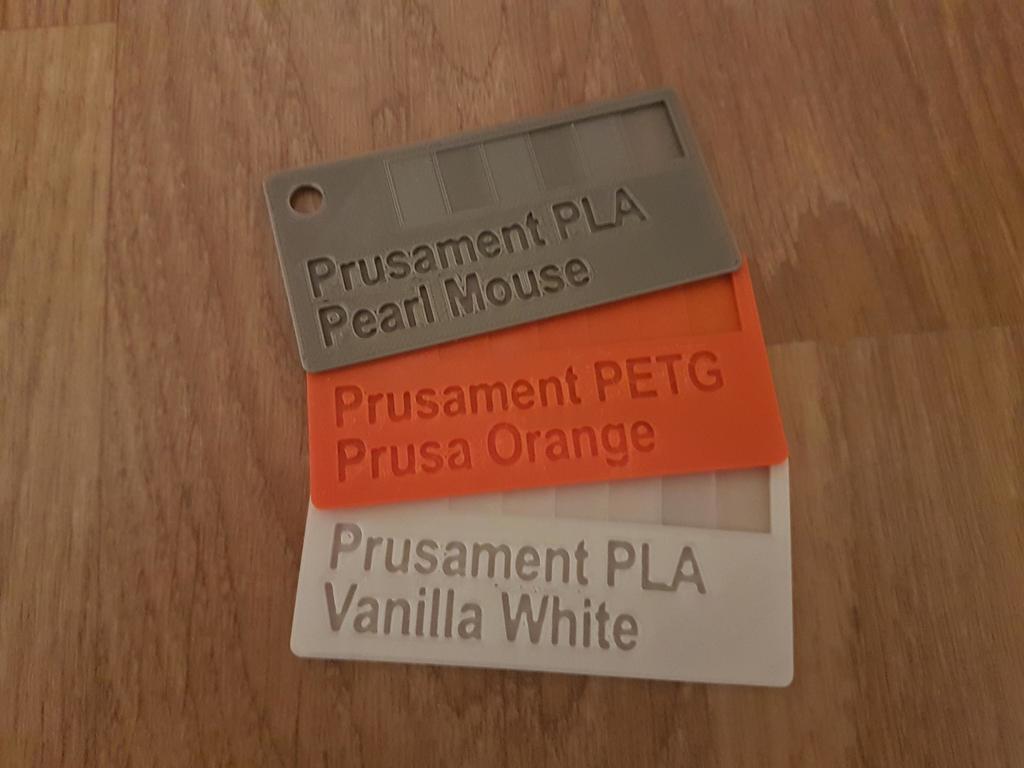 Filament Sample By Max 102 Download Free STL Model Printables