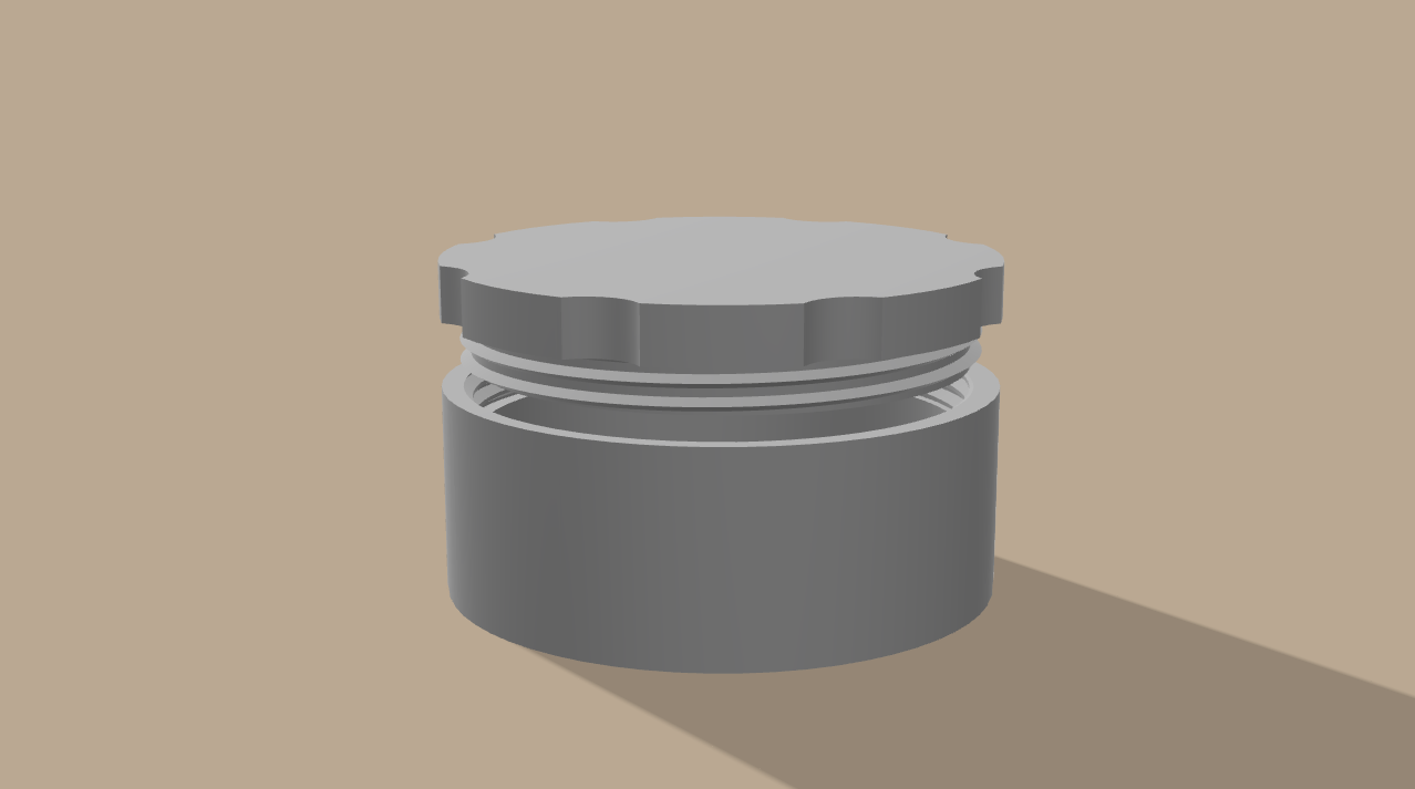 Jar with Lid - 60ml