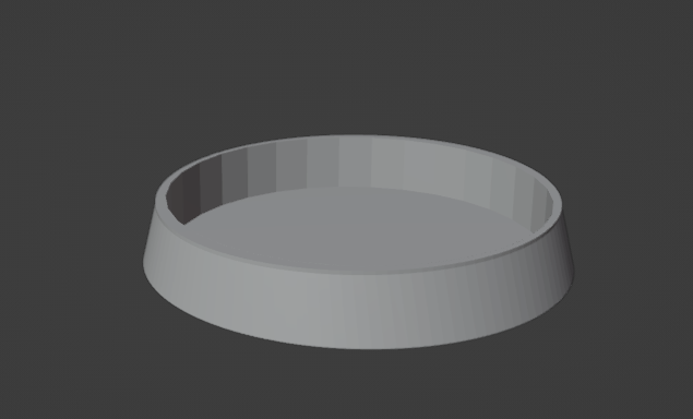 25mm to 28.5mm round base adapter
