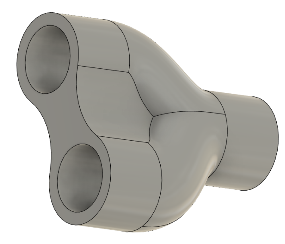 Aquarium Tube Y pipe (for laser air assist)