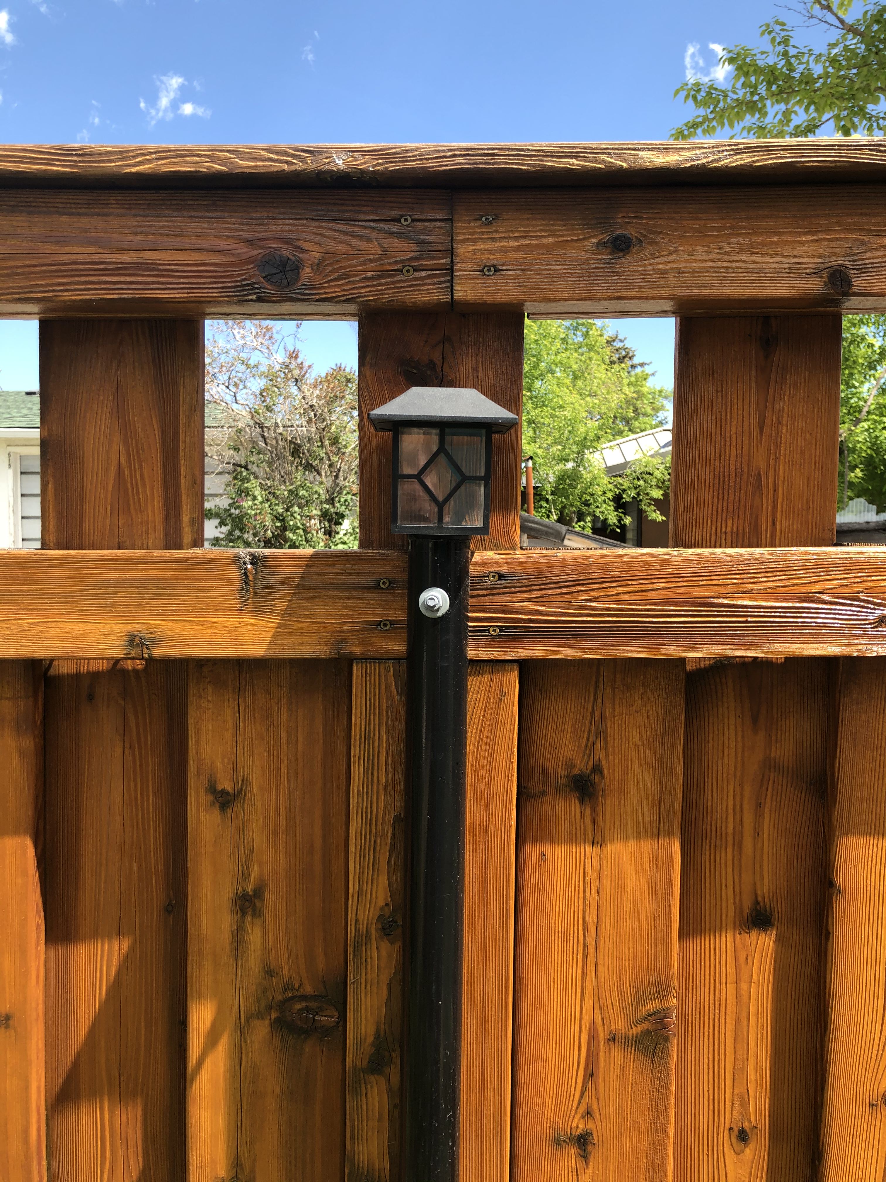 Fence Post Light Adapter