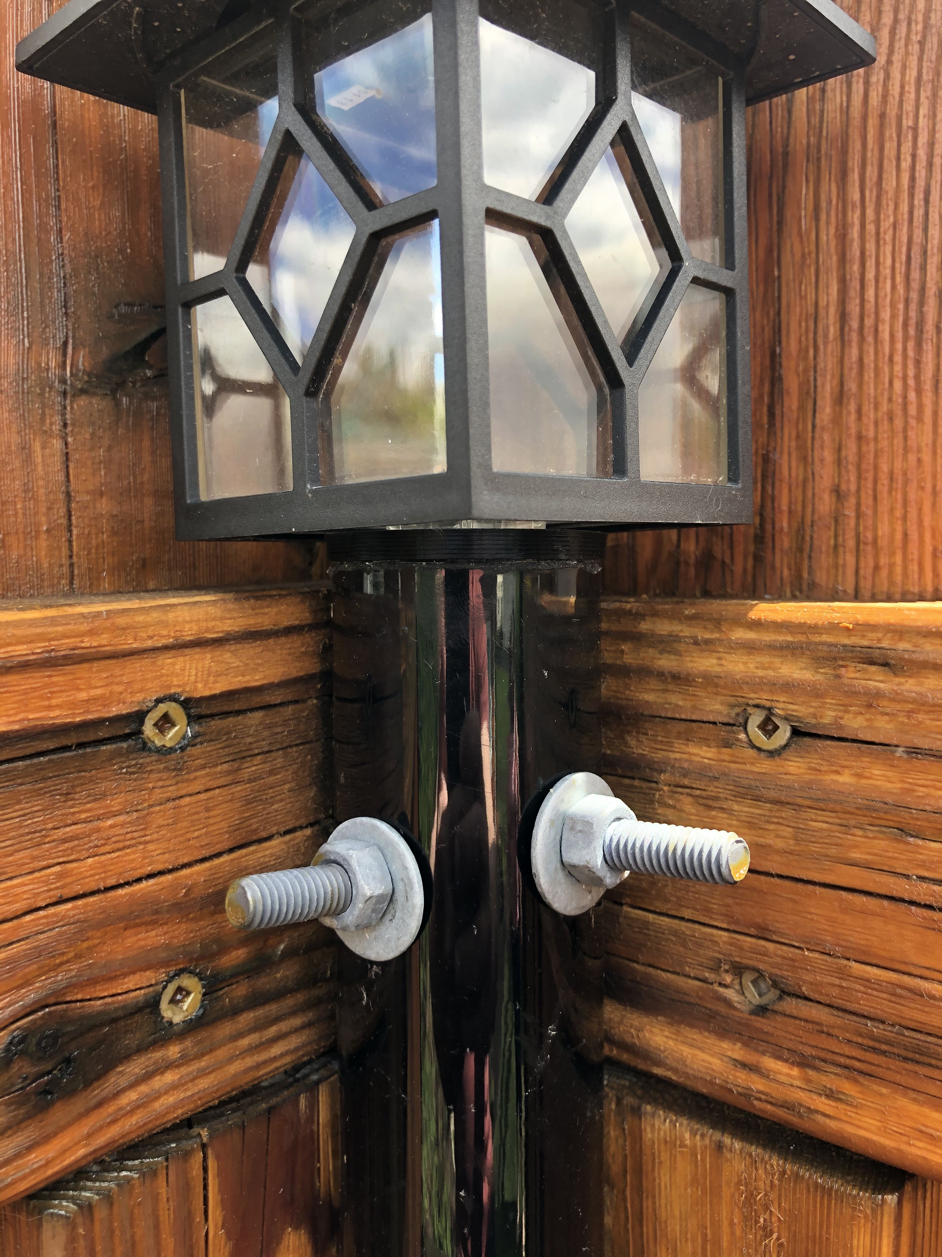 Fence Post Light Adapter by Solterra Download free STL model