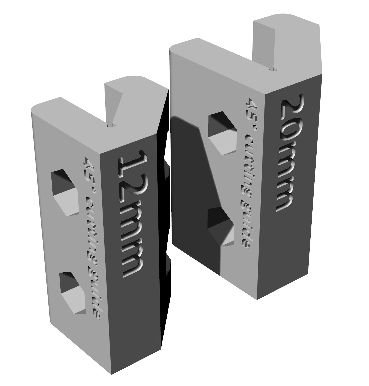 45°cutting guide