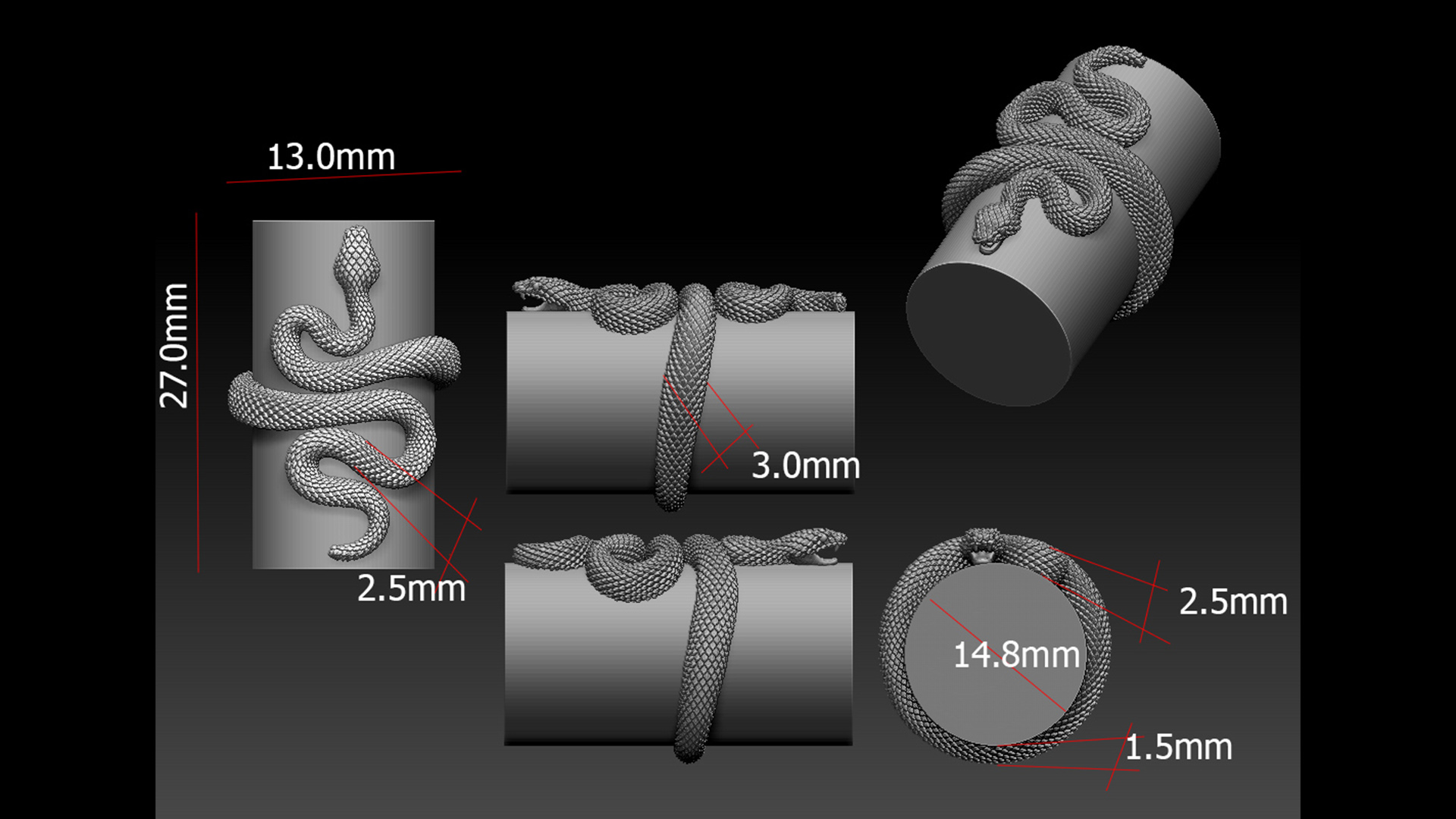 Snake Ring — thumbnail 4