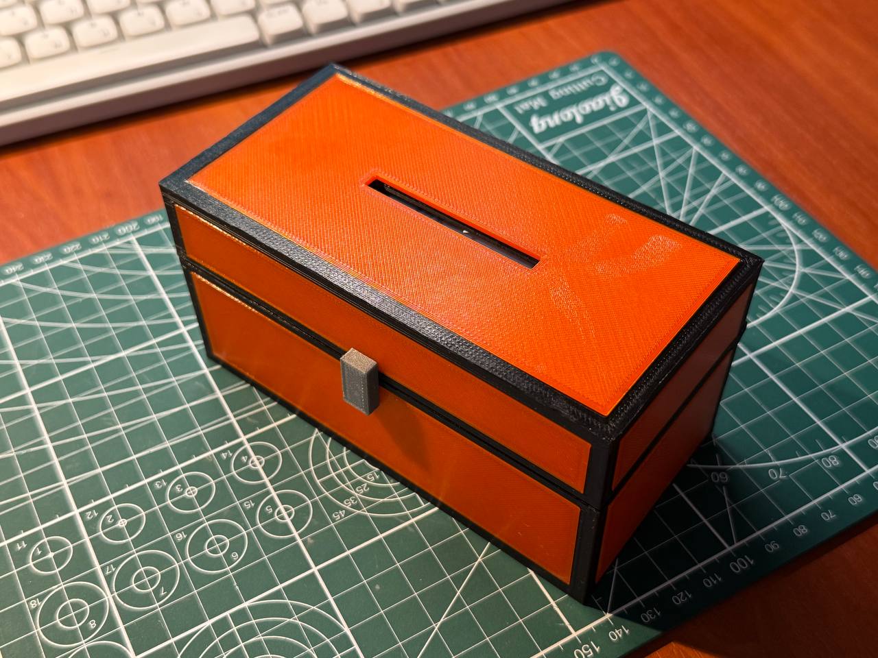Minecraft Double Chest 3x6 Magnets piggy bank 3D model thumbnail