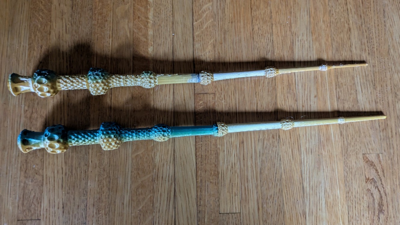 The Elder Wand - Wizarding World of Harry Potter - Revision A 3D model thumbnail