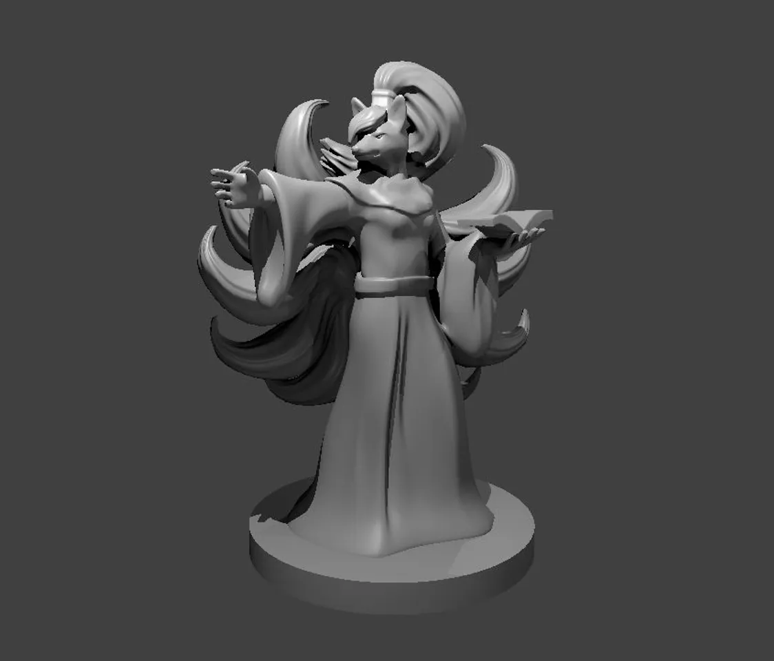 3D Printable Human Male Wizard 2 by FORG3D_MNL