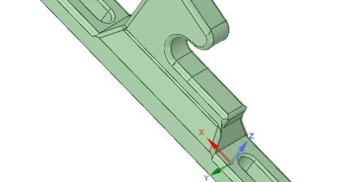 RV Camper Drawer Latch by FrankW Download free STL model