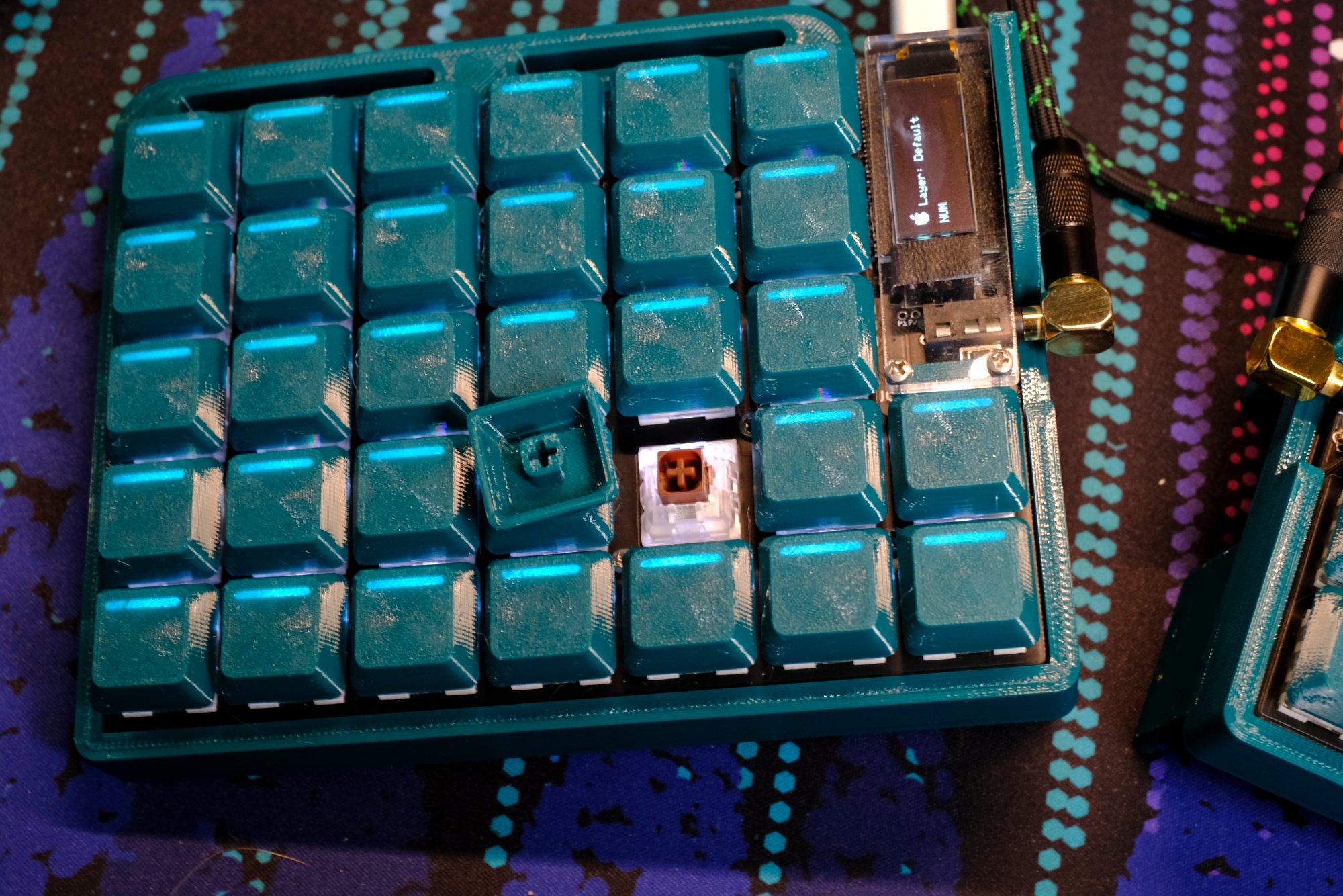 DSA Keycap 1u with Light window