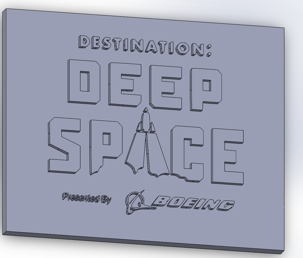 FIRST Robotics Competition Destination: Deep Space Logo