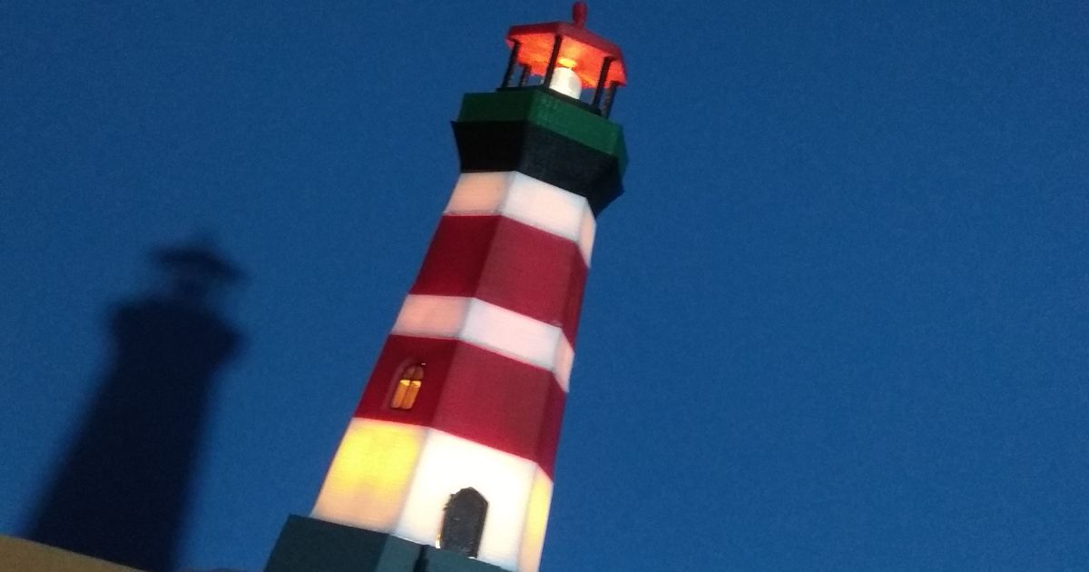Simply lighthouse by Mian0109 | Download free STL model | Printables.com