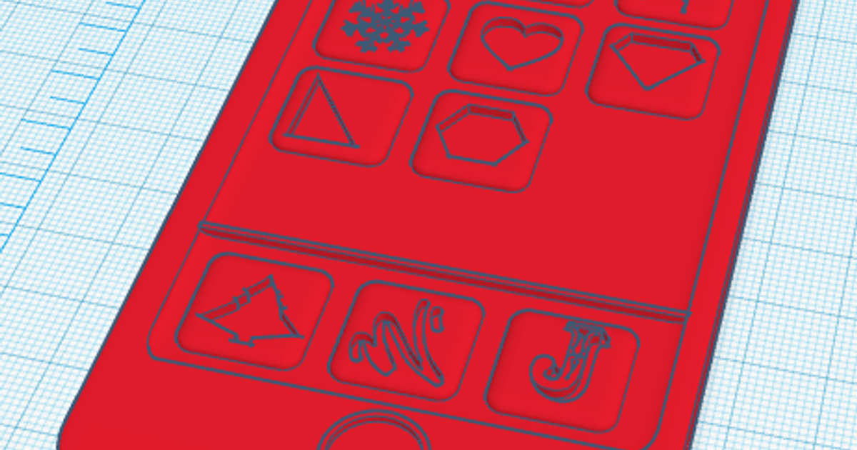 Toy Smartphone by SlakrHakr | Download free STL model | Printables.com