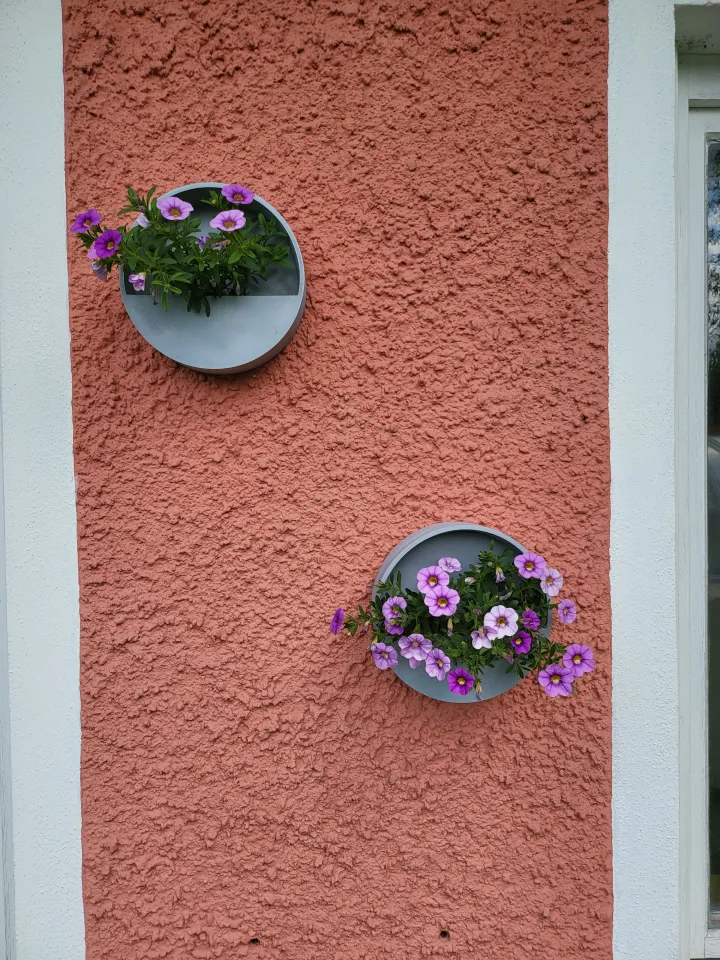 Wall planter / Wand Pflanztpfe by Bernd | Download free STL model |  Printables.com