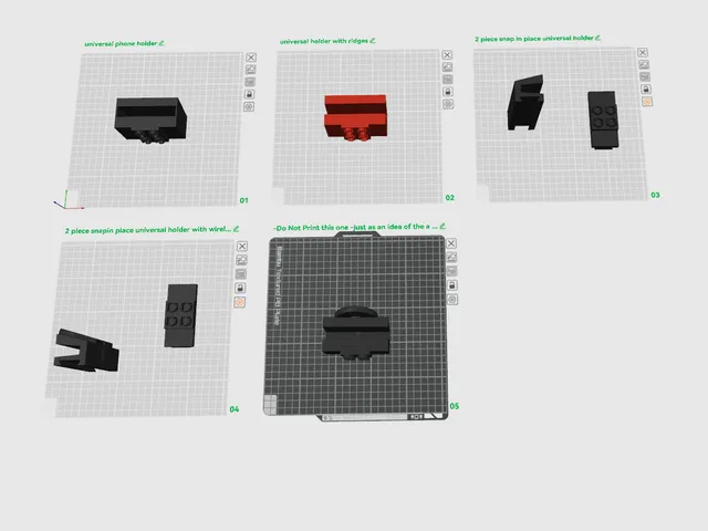 Cooler Master Qube 540 universal device holder
