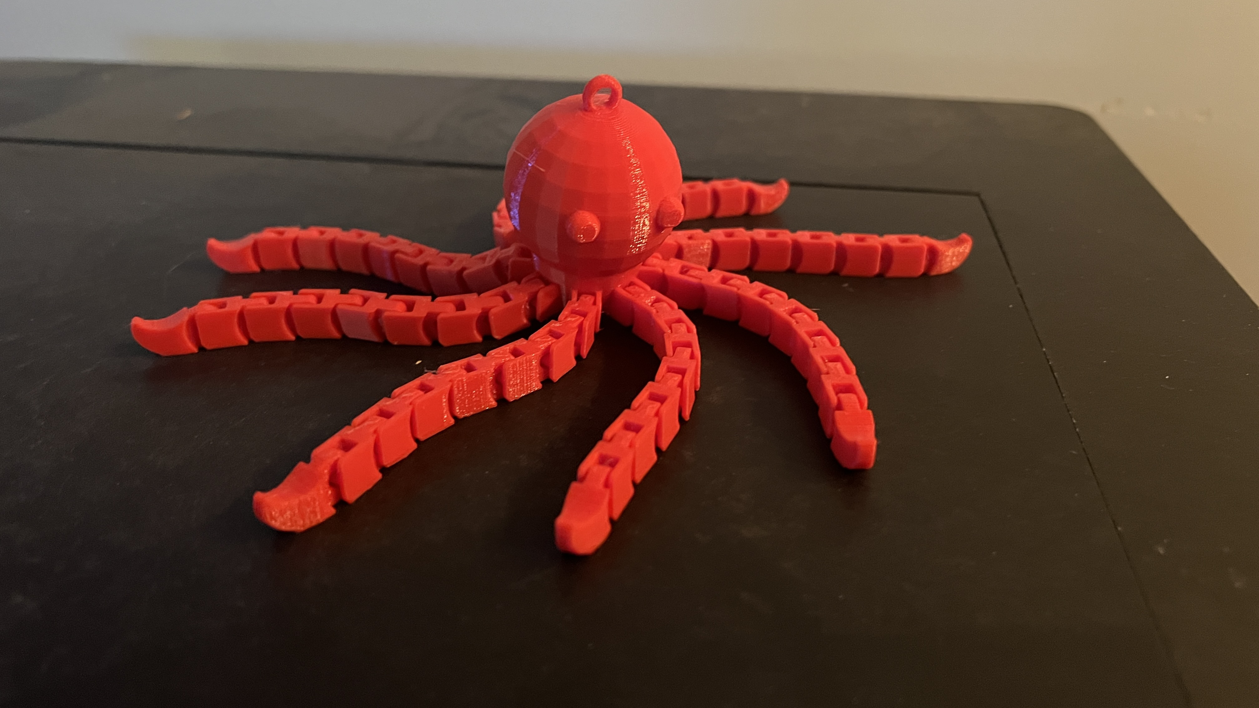 Articulated Cartoon Octopus with Loop